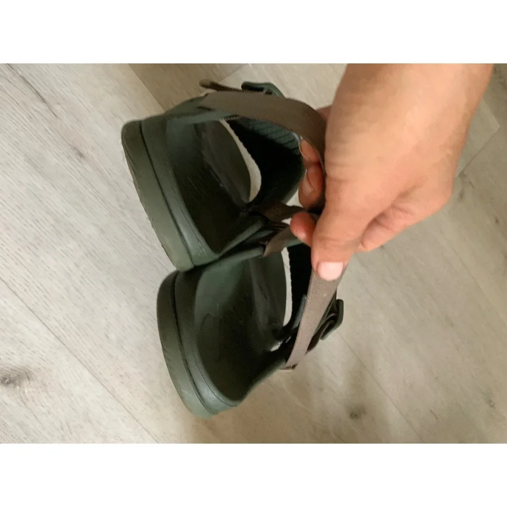 Chaco Bodhi Sandals Mens 11 Olive Green Brown Adjustable Strap Hiking Sport